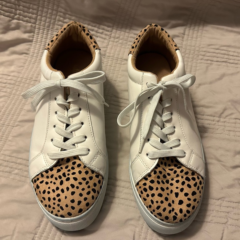 Cheetah Print Women's Sneakers